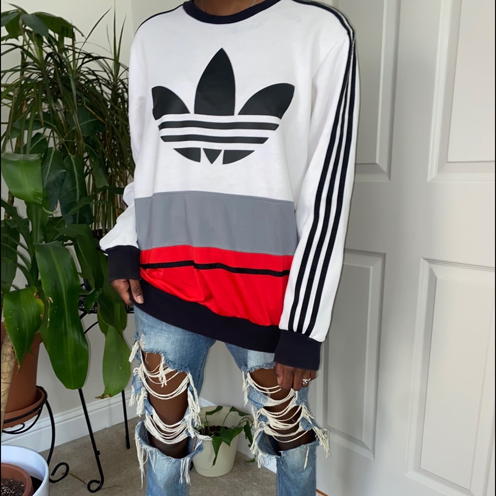 Multicolored Adidas Sweatshirt